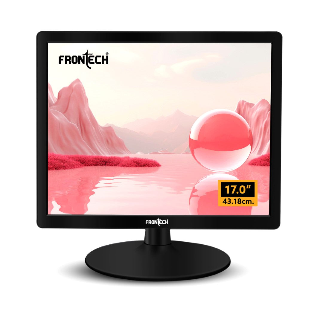 Frontech 17'' HD LED Monitor | 60Hz, 1028x1024 | Slim & Stylish (MON-0065) Frontech 17'' HD LED Monitor | 60Hz, 1028x1024 | Slim & Stylish (MON-0065)